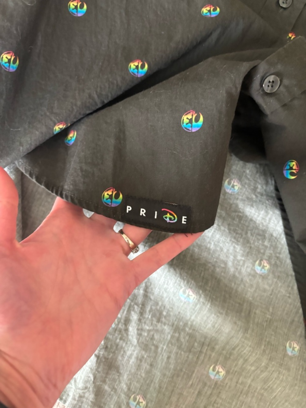 Star Wars Pride Collection Button Down - Picture 4 of 4